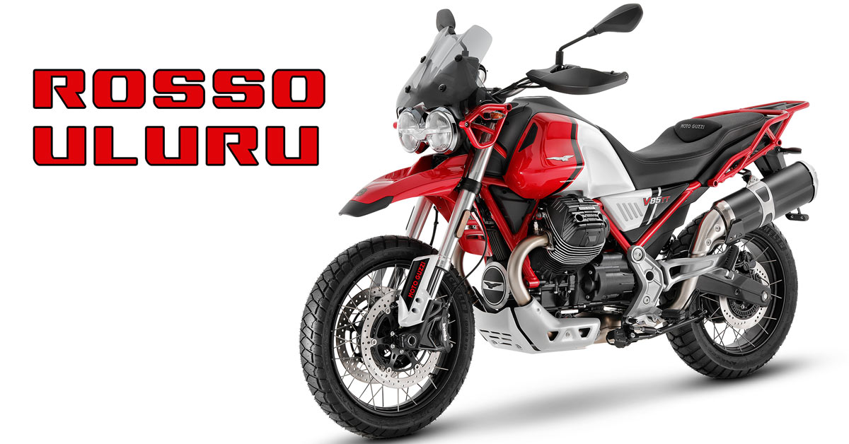 2021 Moto Guzzi V85 TT RossoUluru