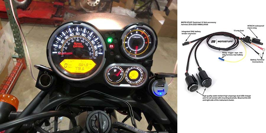 Motostuff Bike Charger Himalayan