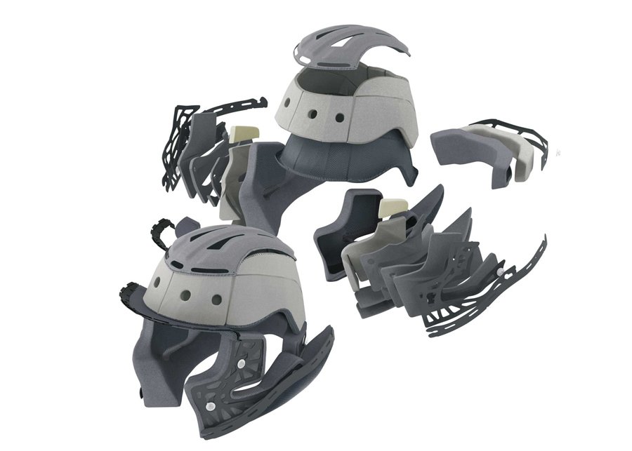 SHOEI NEOTEC II Interior detail