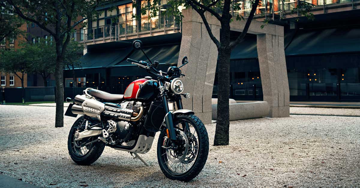 2022 Triumph Scrambler 1200 XC Gold Line Park