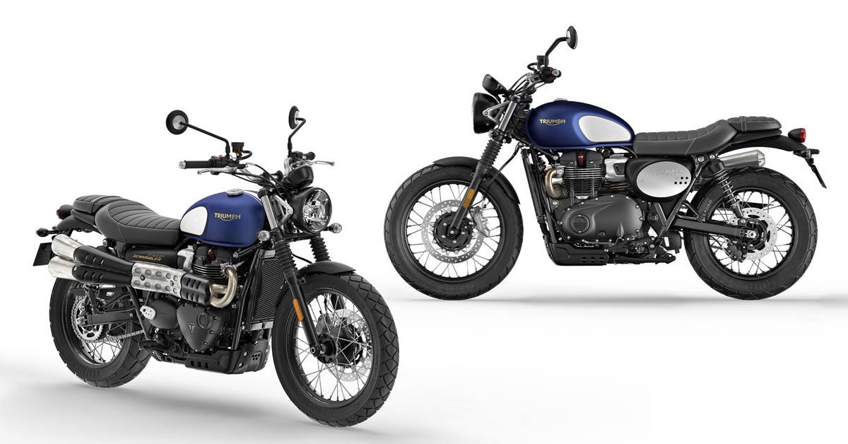 2022 Triumph Street Scrambler Gold Line Composite