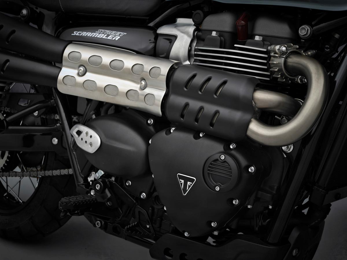 2022 Triumph Street Scrambler Engine Headers
