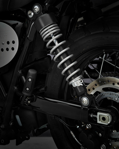 2022 Triumph Street Scrambler Suspension