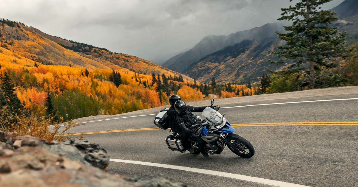 2022 Tiger 1200 GT Explorer Curves