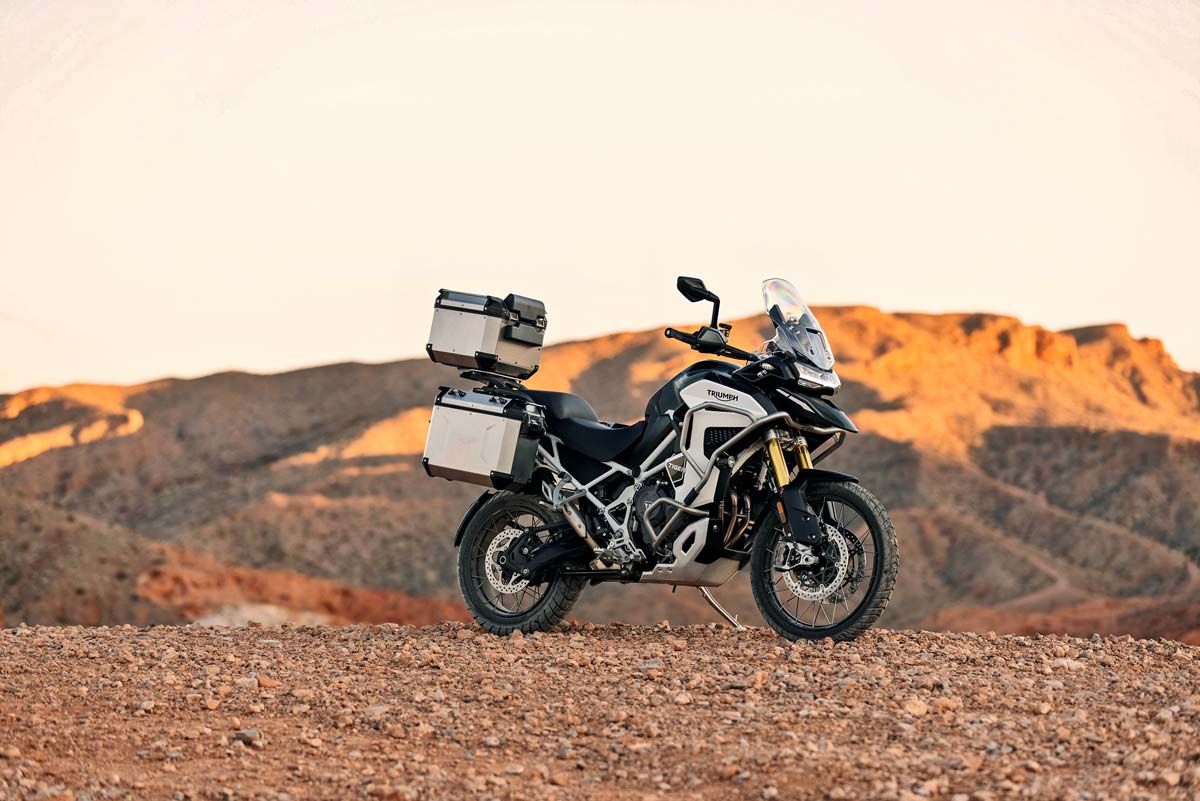 2022 Tiger 1200 Rally Explorer Luggage Static