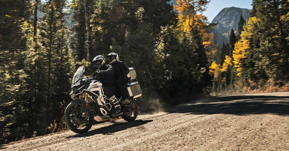 2022 Tiger 1200 Rally Explorer two up