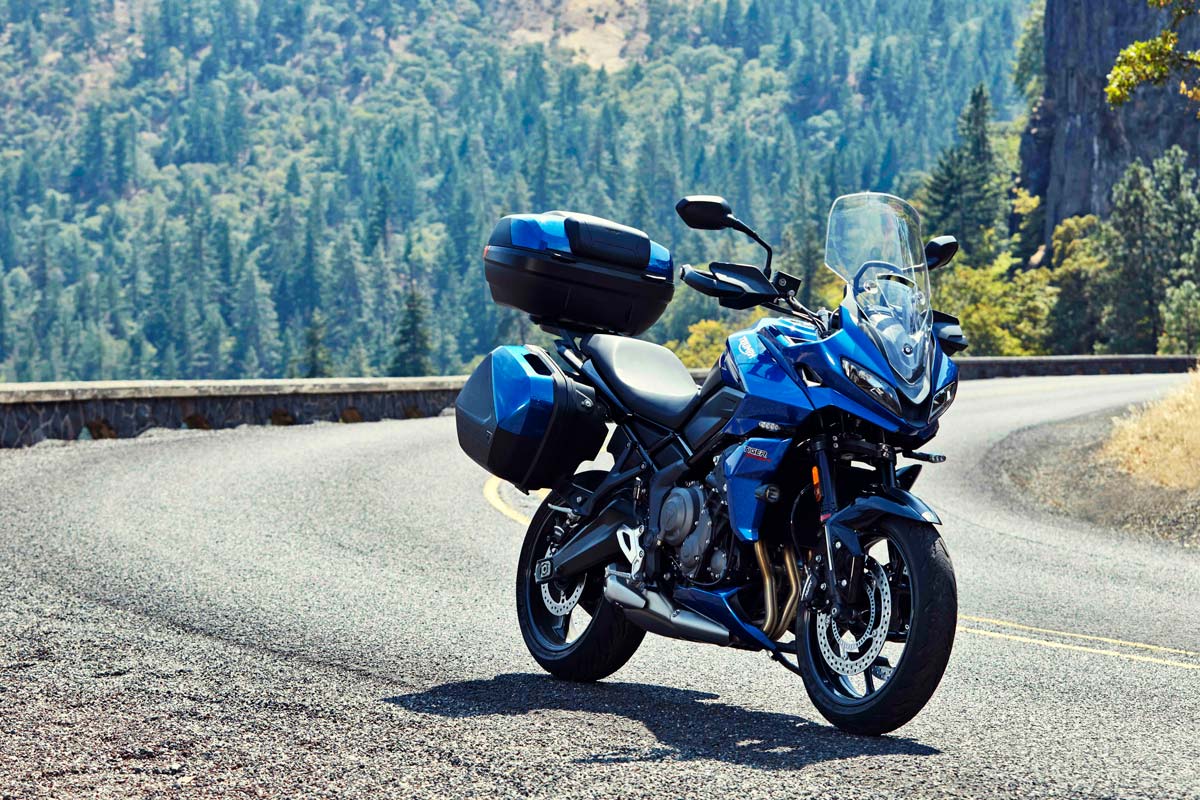 2022 Triumph Tiger Sport 660 static blue