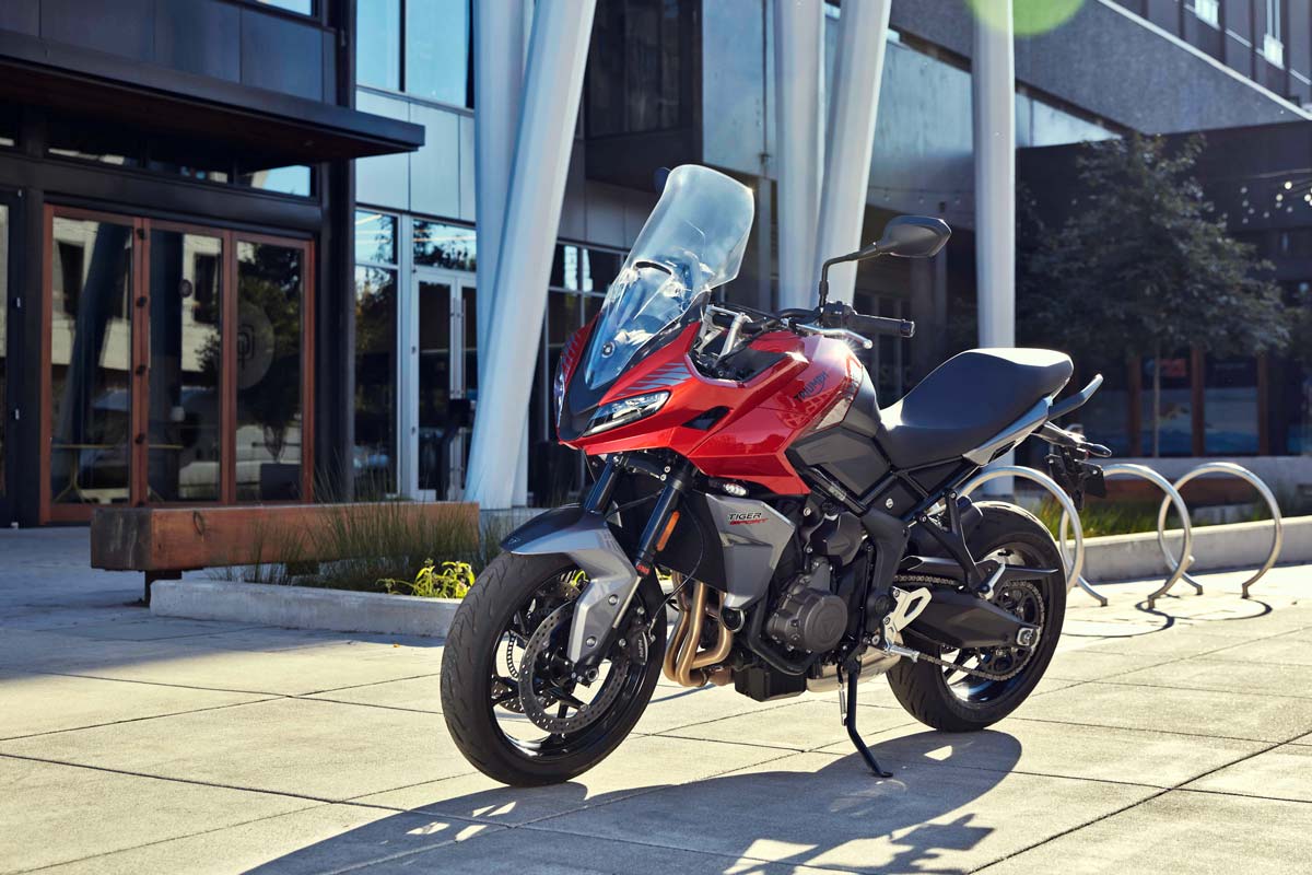 2022 Triumph Tiger Sport 660 static red