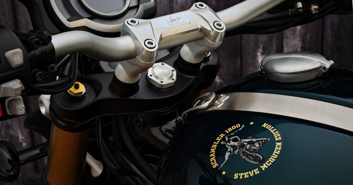 2022 Triumph Scrambler 1200 SteveMcQueen Detail