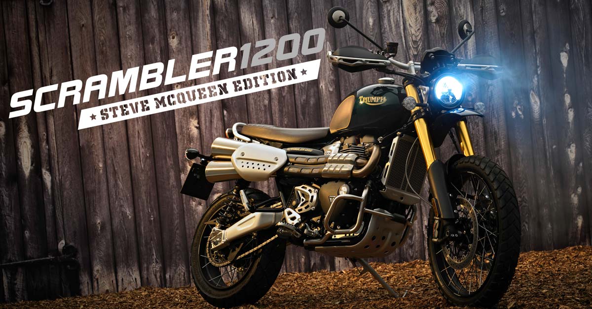 2022 Triumph Scrambler 1200 SteveMcQueen FBTW