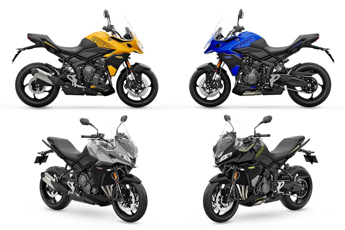 Triumph TigerSport800 MY25 Release color