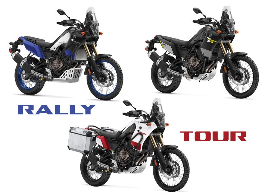 2021 Tenere 700 colors options