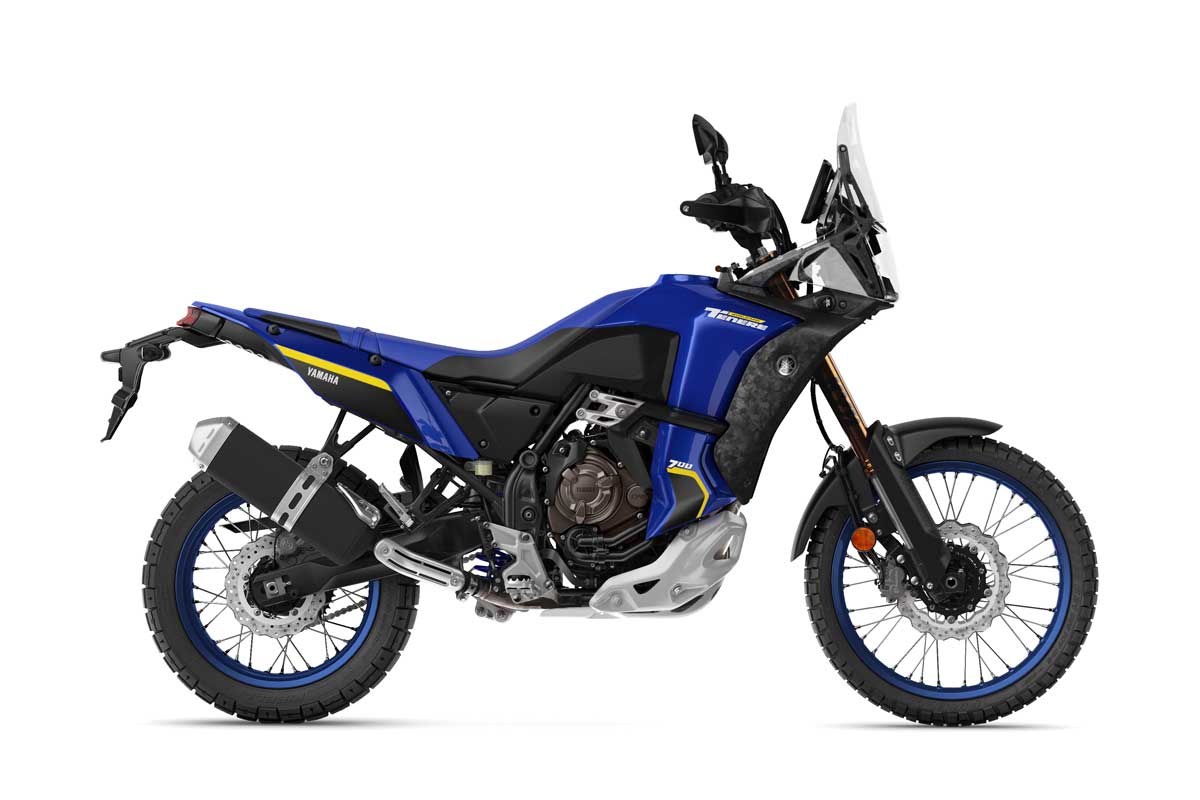 2022 Yamaha T7 World Raid blue