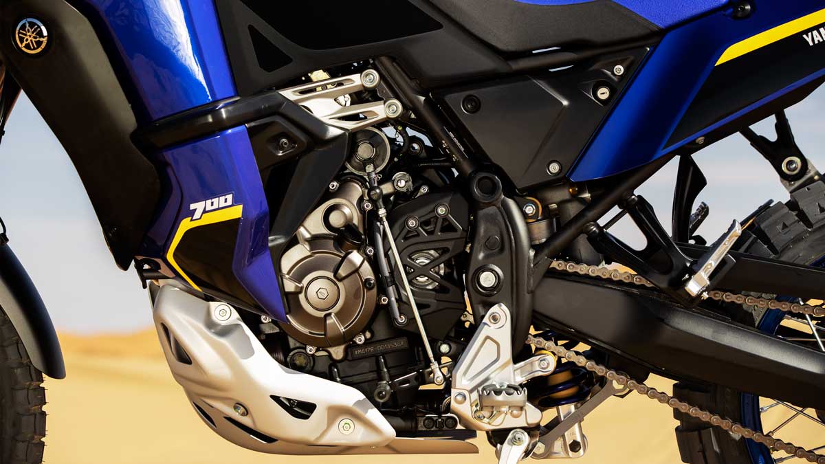 2022 Yamaha T7 World Raid engine