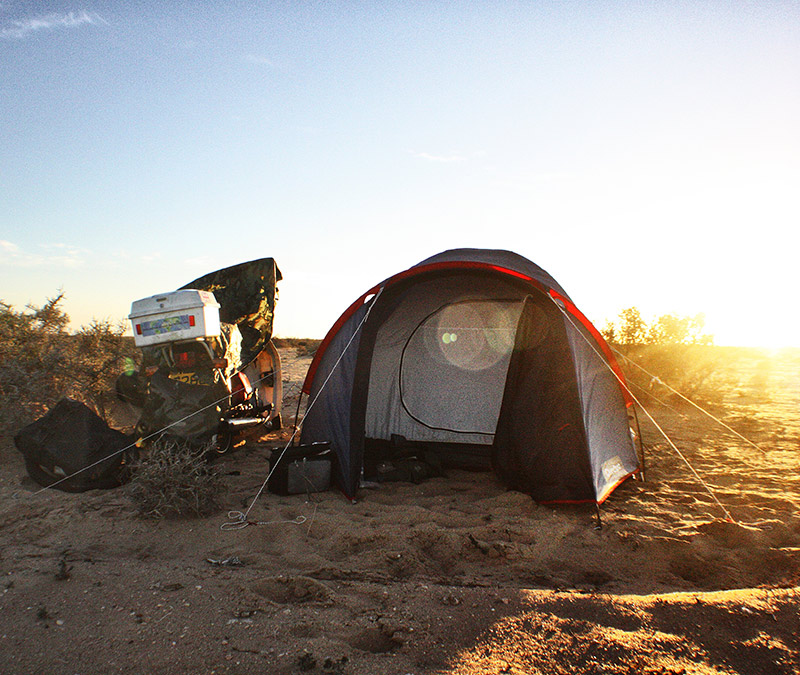 Across the Sahara on a C90 body image 4