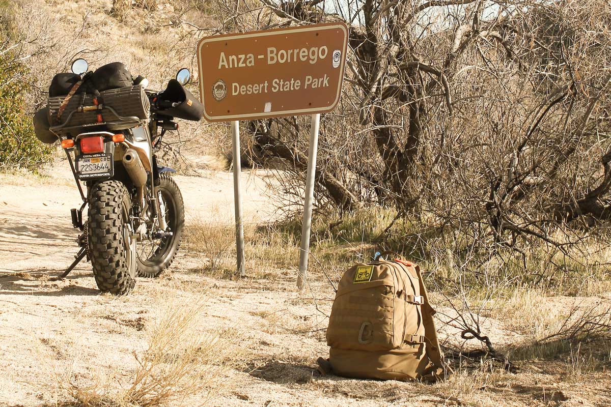 Anza Borrego entrance