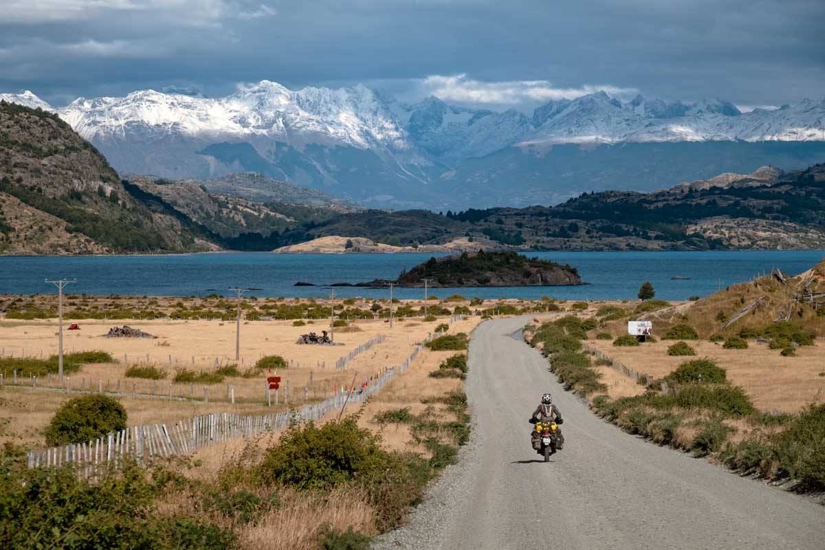 Chile Carretera Austral Ruta7 RR lake