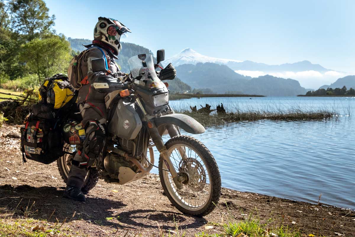 Chile Carretera Austral Ruta7 RR volcano