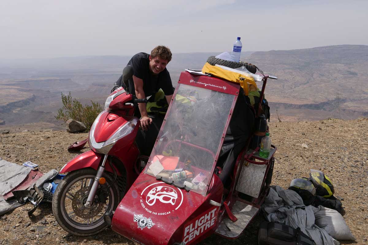Ethiopia Ride overheating