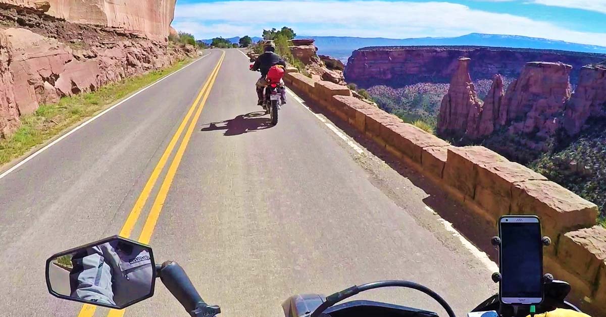 father daughter ride 1 The views start moments from home