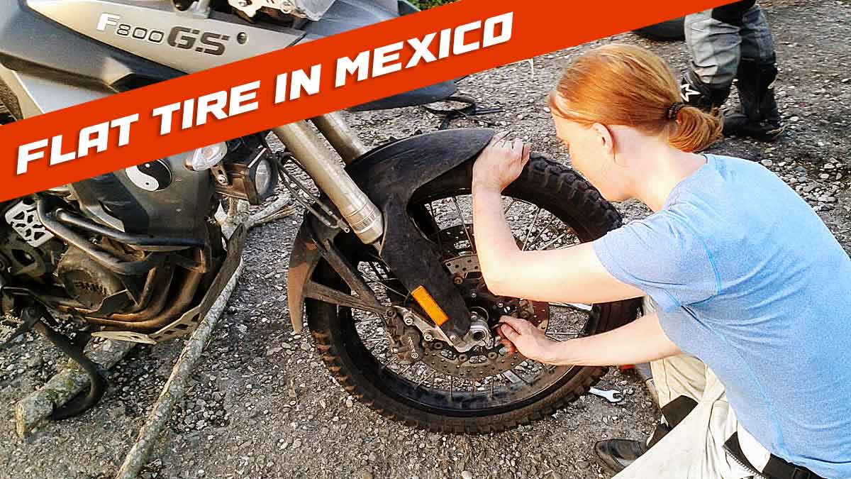 Flat Tire in Mexico