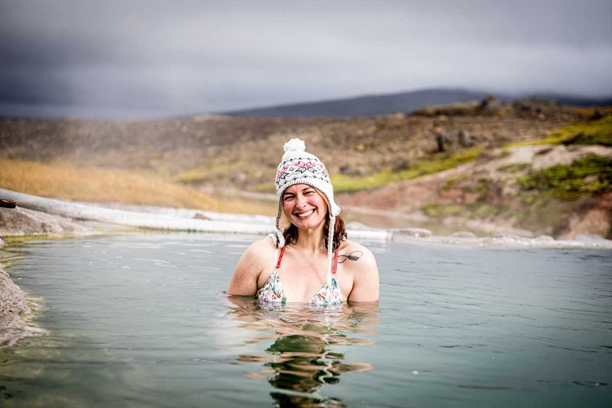 Iceland Ride hotspring