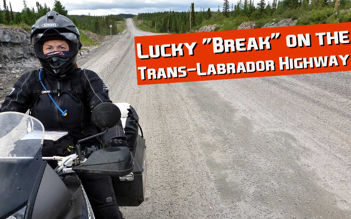 Lucky "Break" on the Trans-Labrador Highway intro