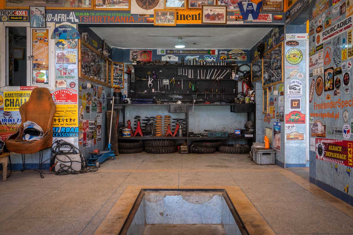 Sands of Morocco gorge garage