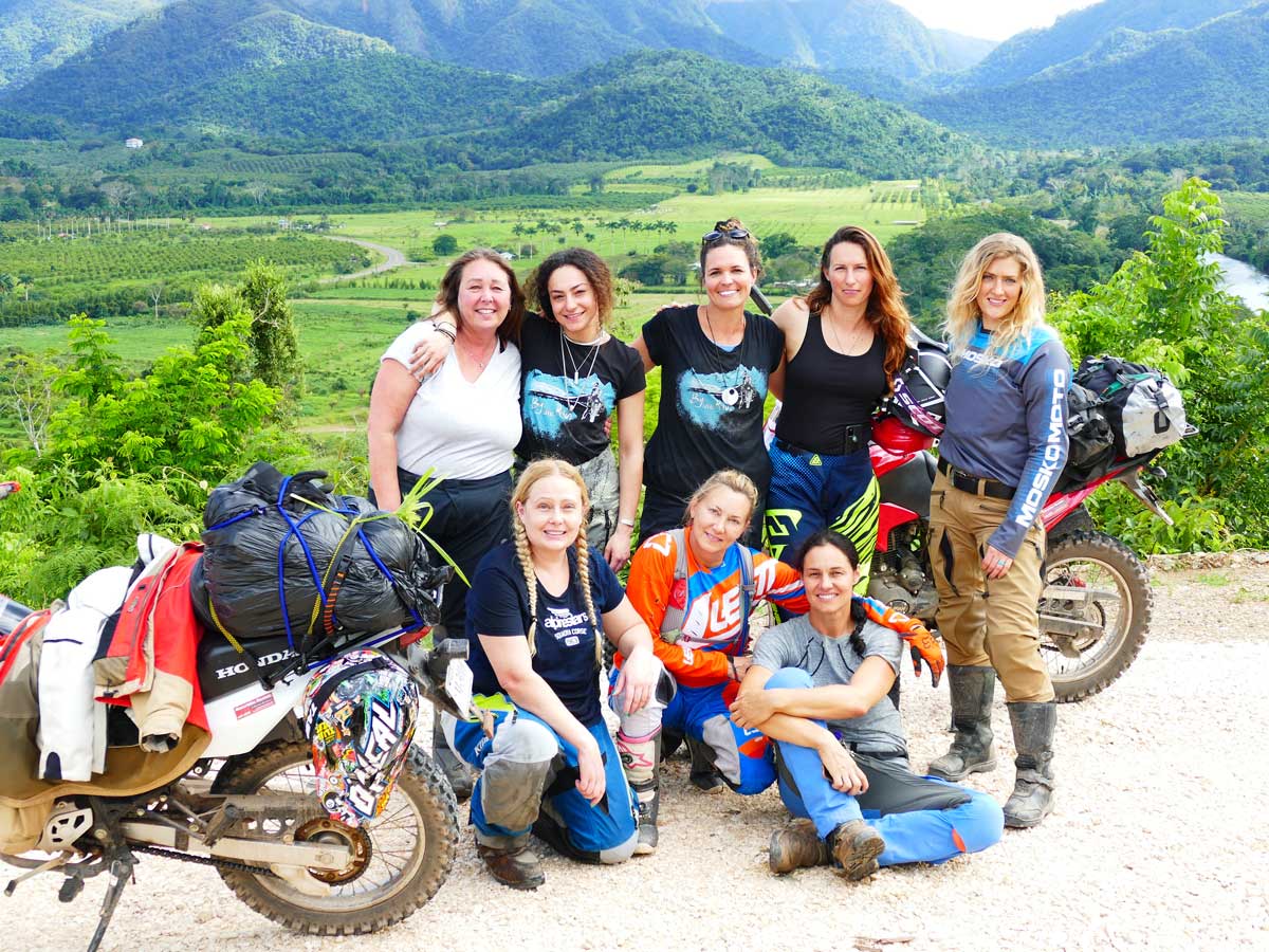 Moto Adventure in Belize girls