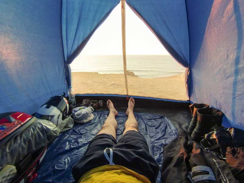 Lifestyle of Firsts camping