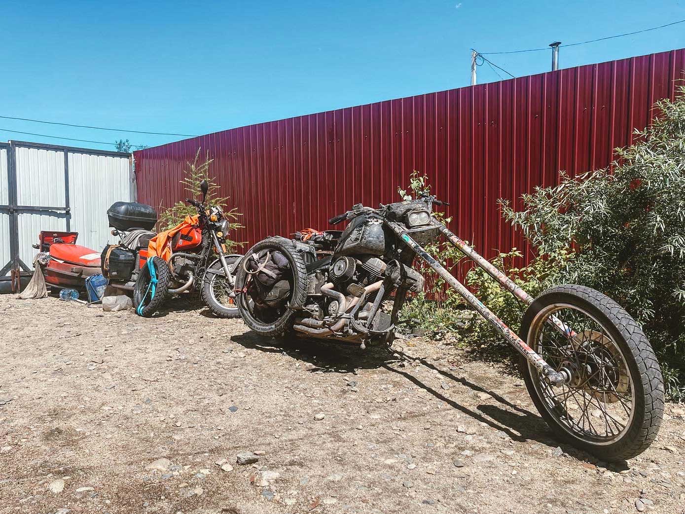 Road of Bones 2 motorcycles