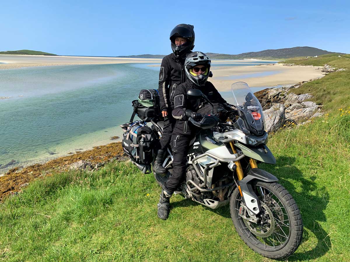 Moto Camping Scotland gear