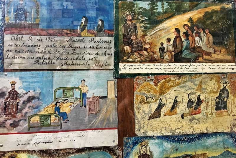 Road to Real de Catorce retablos