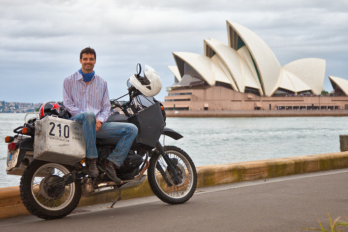 Somewhere Else Tomorrow Two Wheels One World Zero Money Body image 1