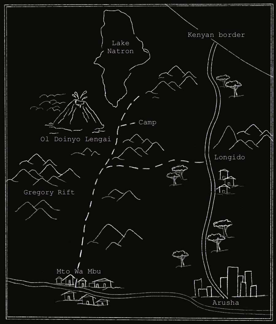 Tazania hidden gem map