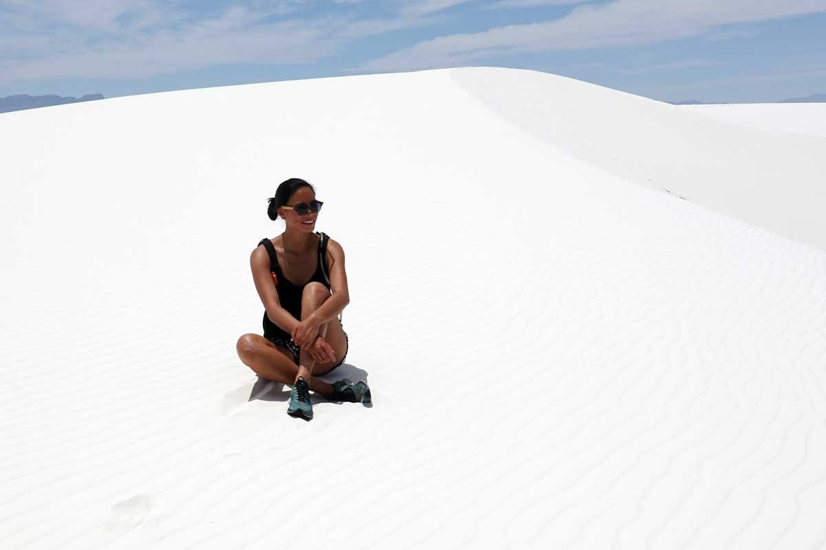 US Trip to RTW Adventure whitesand