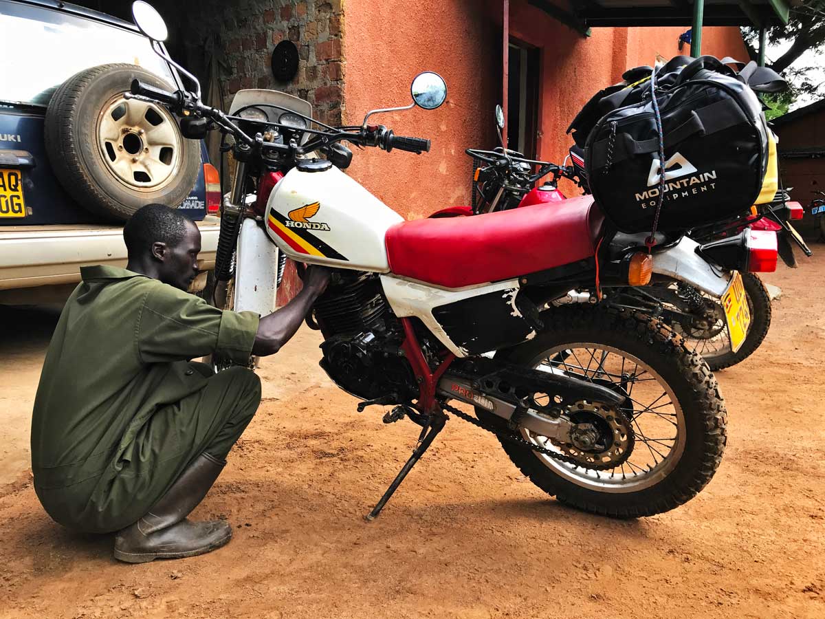 Uganda Be Kidding Me Bike Repair