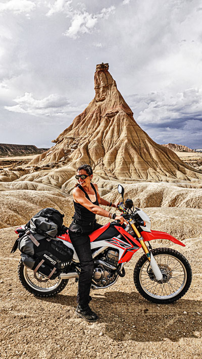 Ride During the Pandemic Around Gaia rock