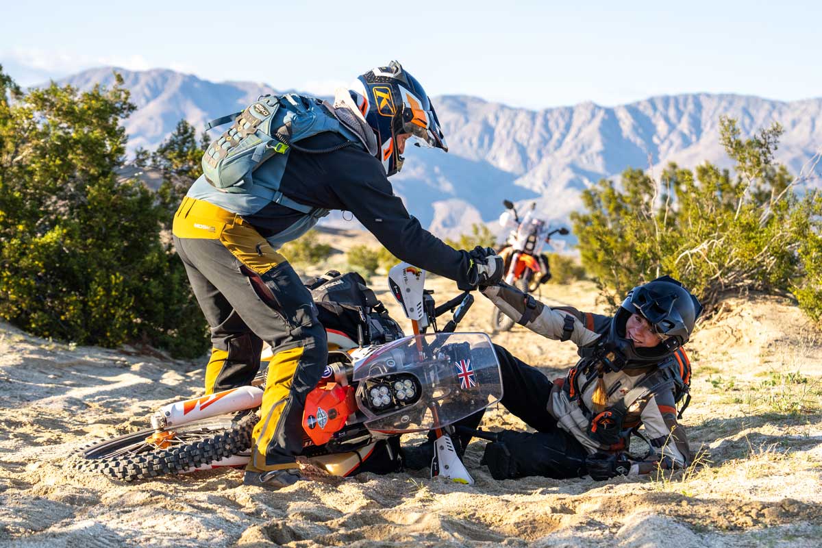 Conquering Sand and Doubt fall