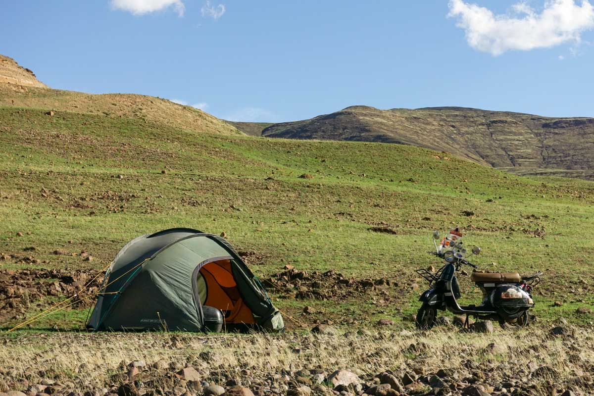 Moto Camping Lessons Lesotho
