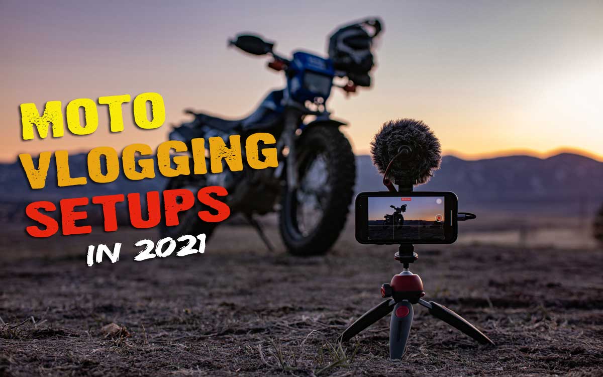 Moto Vlogging Setups in 2021 intro