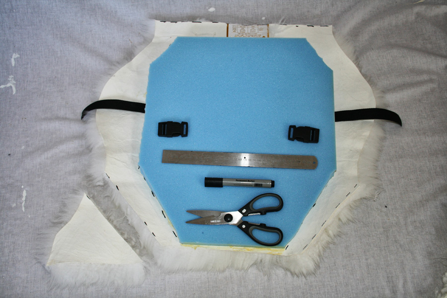 Sheepskin seat overlanding 3