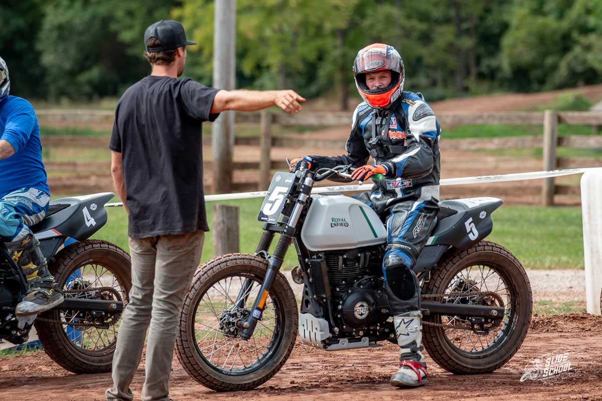 RoyalEnfileld SlideSchool confidence