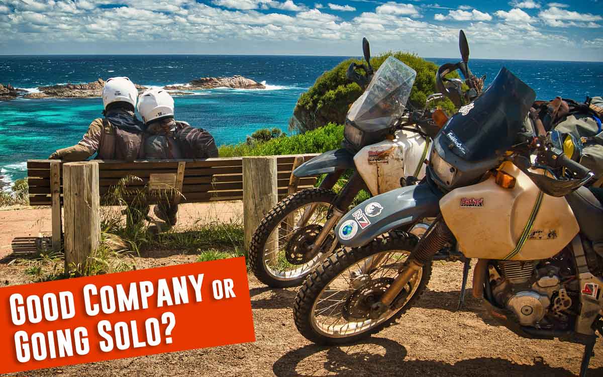 Good Company or Going Solo