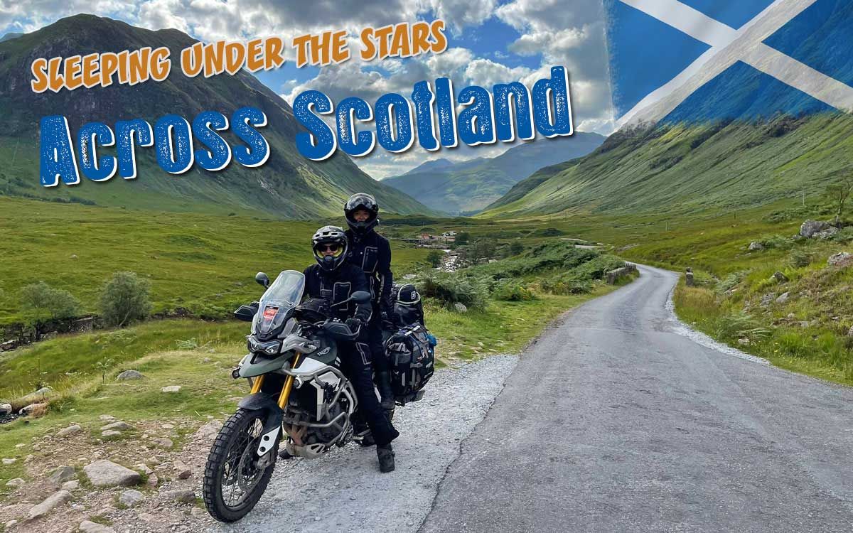 Moto Camping Across Scotland full