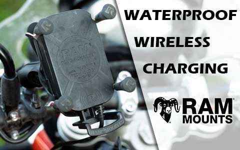 Ram X-Grip Wireless Charge Mount full