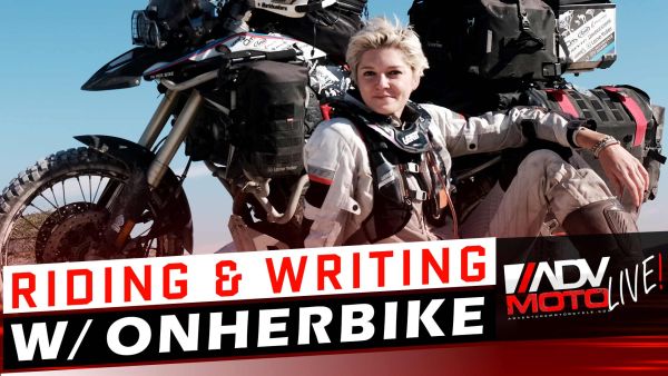 Making Money on the Road with Kinga @onherbike | ADVMoto Live! #27