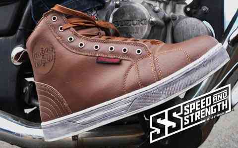 Speed and Strength Black 9 Moto Shoes