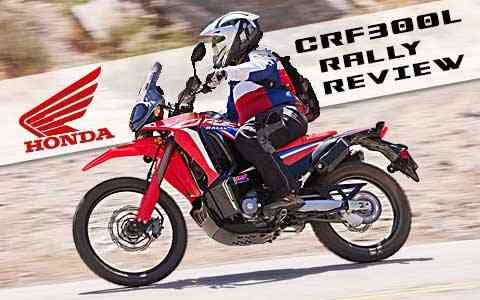 2021 Honda CRF300L Rally Review Intro