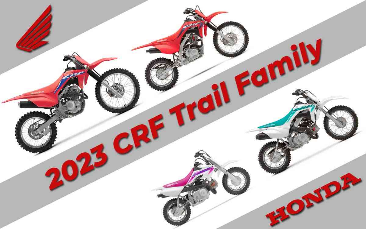 Honda 2023 CRF Trail Family Intro